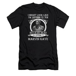I Might Look Like I_m Listening To You Marvin Gaye Tshirt Retro Tshirt